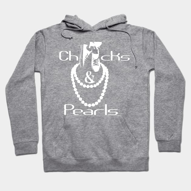 chucks & pearls Hoodie by SBC PODCAST